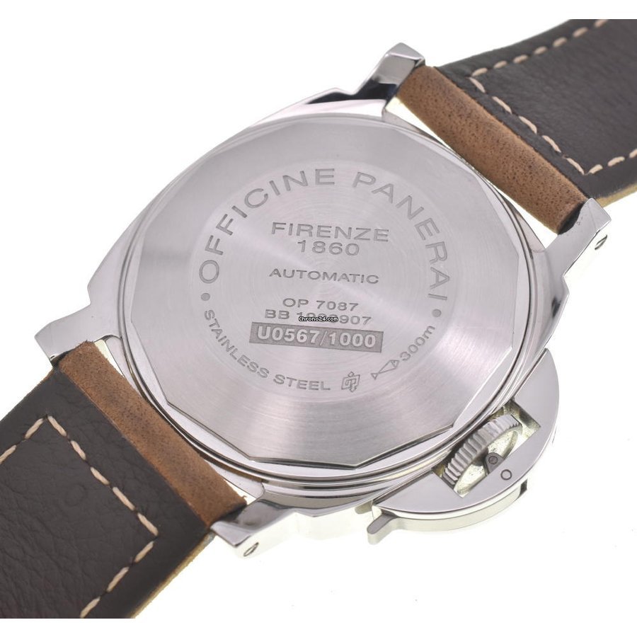 IMG_9081 Panerai Luminor Marina Automatic Mens watch Unisex Automatic Steel PAM01048 Replica 6