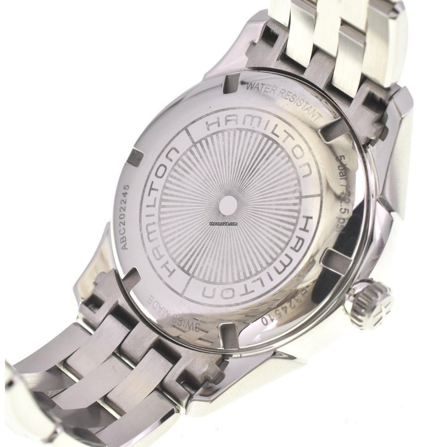 Hamilton Jazzmaster Mens watch Unisex Quartz Steel H324510 Replica 6