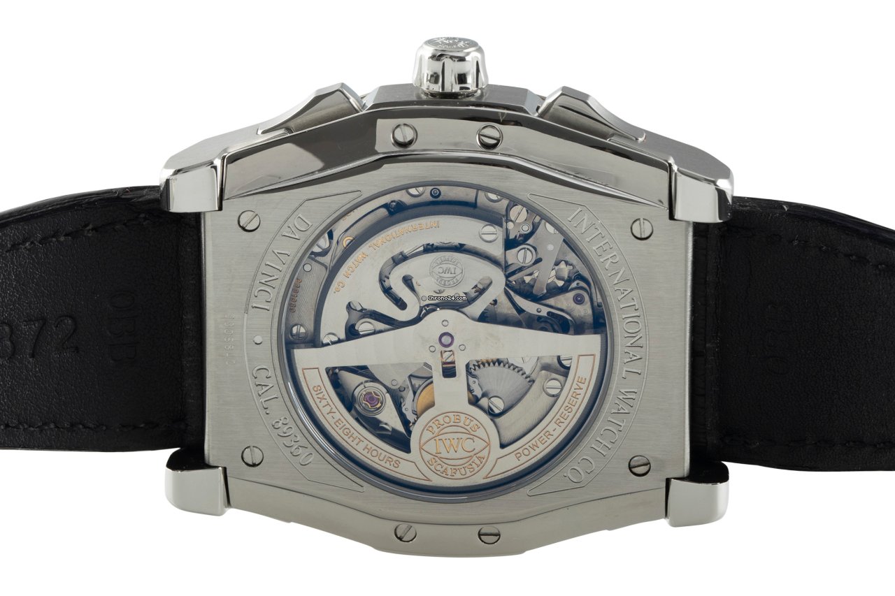 IMG_9081 IWC Da Vinci Chronograph Mens watch Unisex Automatic Steel IW376403 Replica 6