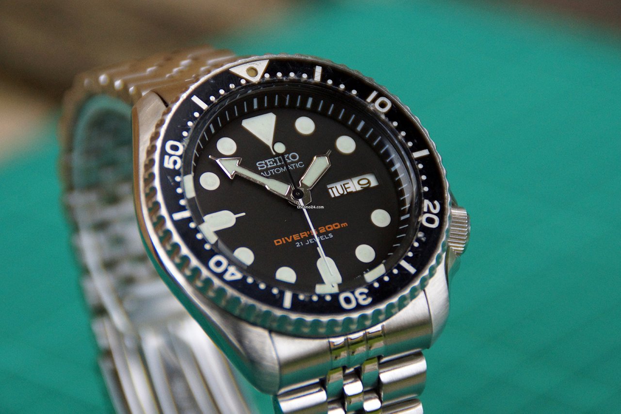 IMG_9081 Seiko Prospex Mens watch Unisex Automatic Steel SKX007J2 Replica 6