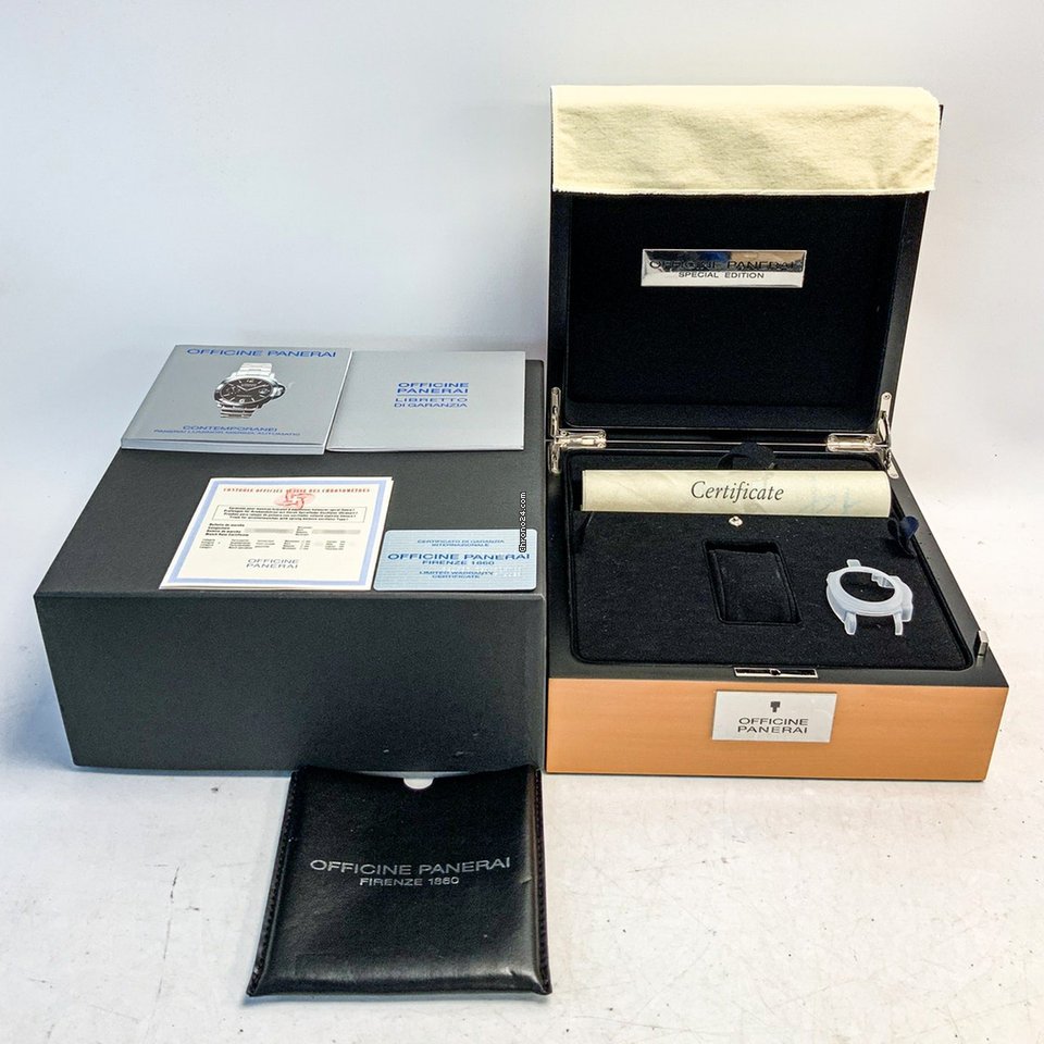 Panerai Luminor Marina Mens watch Unisex Automatic Steel PAM00096 Replica 6