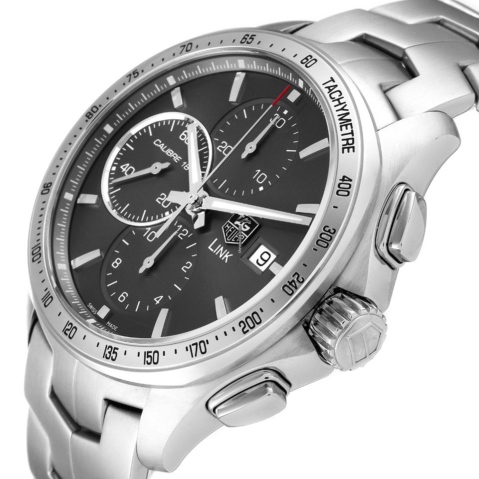 IMG_9081 TAG Heuer Link Calibre 16 Mens watch Unisex Automatic Steel CAT2017.BA0952 Replica 6