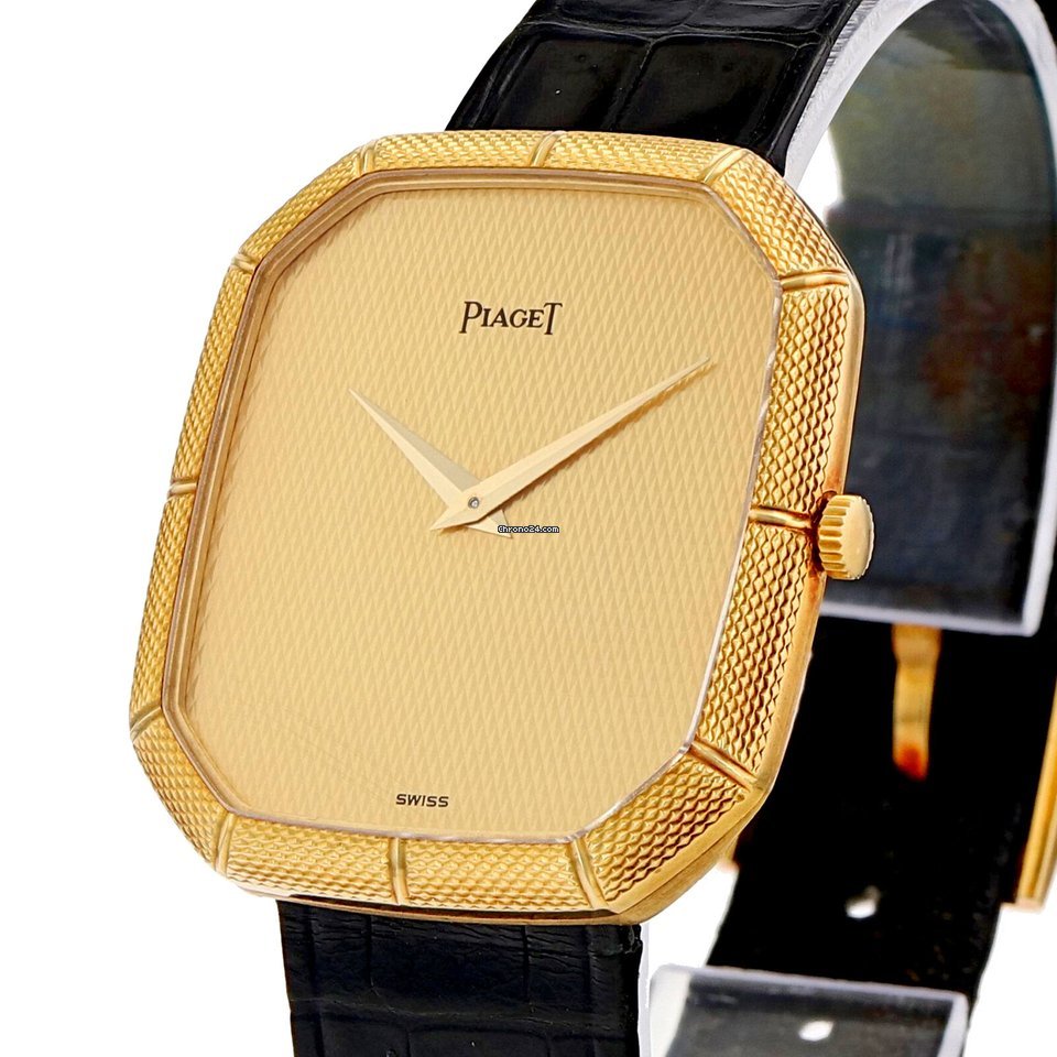 IMG_9081 Piaget Mens watch Unisex Manual winding Yellow gold NUMBER 9796 Replica 6