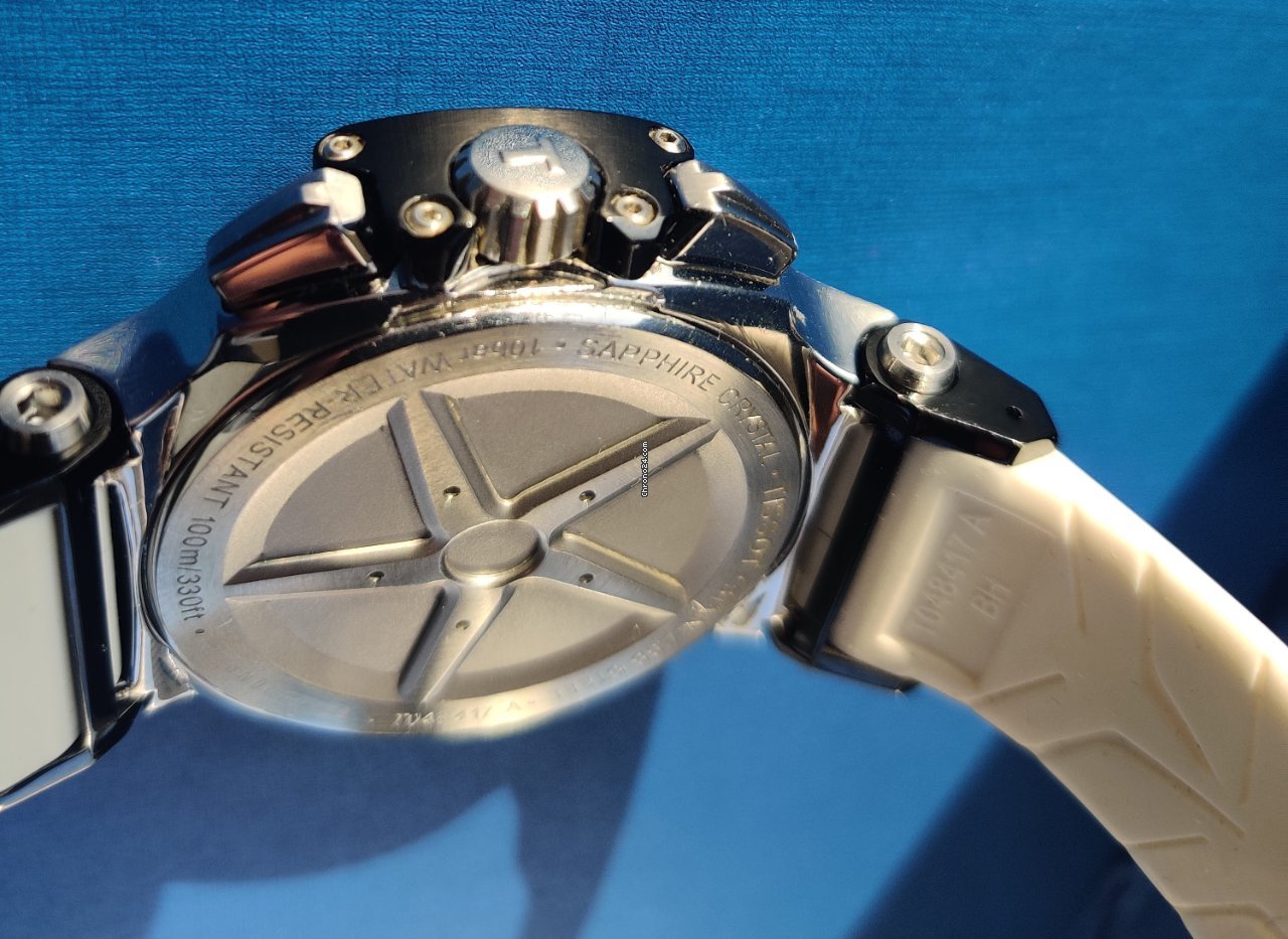 IMG_9081 Tissot T-Race Mens watch Unisex Quartz Steel T048417A Replica 6