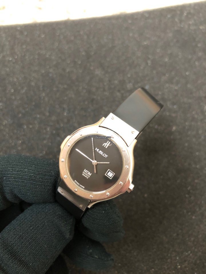 IMG_9081 Hublot Classic Womens watch Quartz Steel 1390.100.2 Replica 6