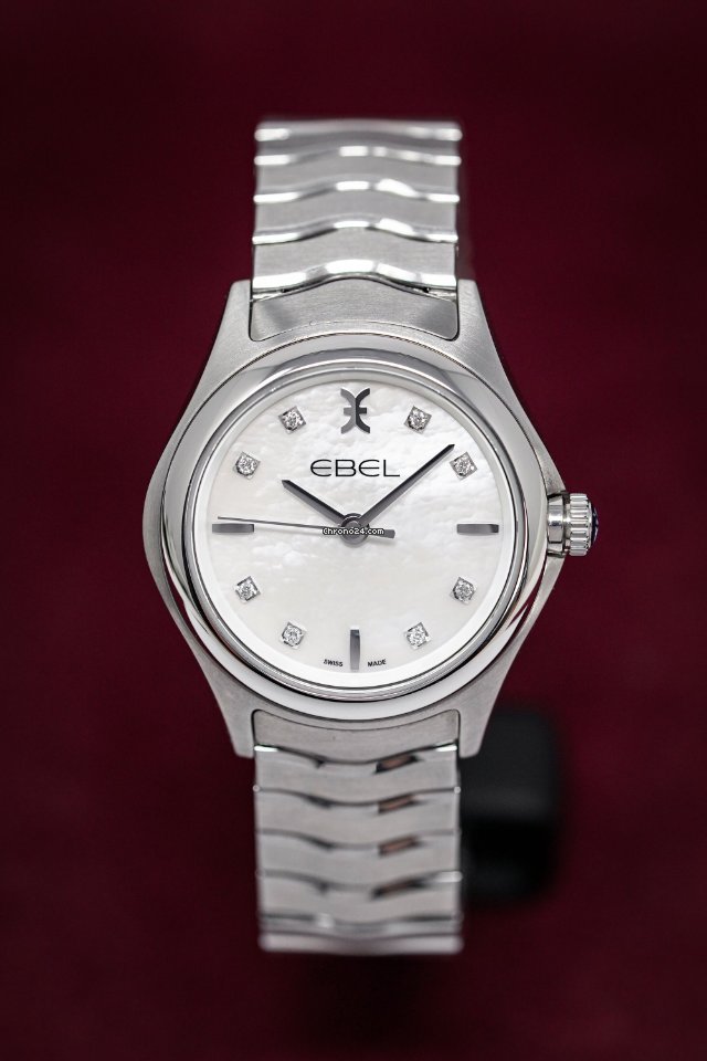 IMG_9081 Ebel Wave Quartz Steel 1216193 Replica 6