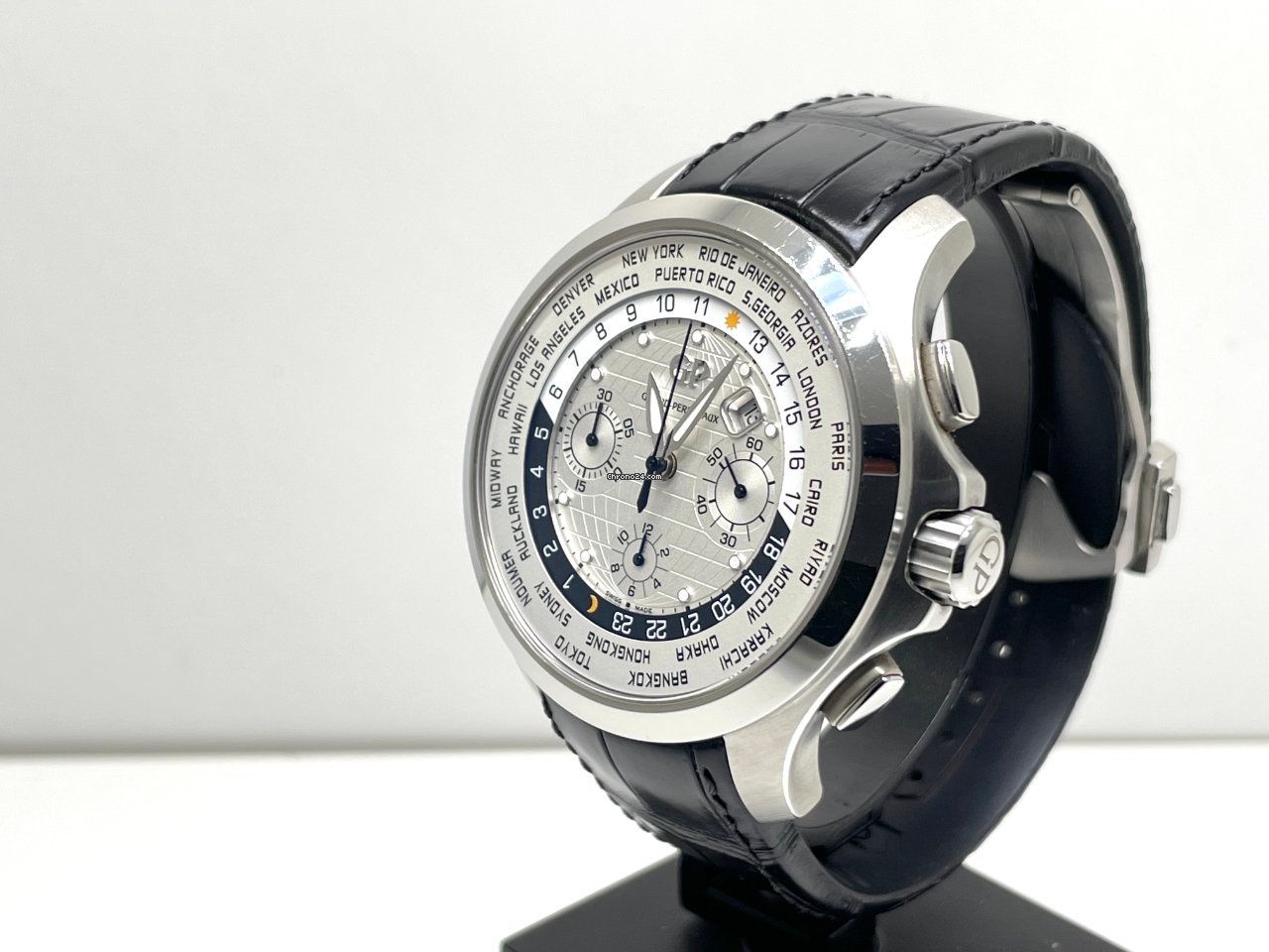 IMG_9081 Girard Perregaux Traveller Automatic Steel 49700 Replica 6