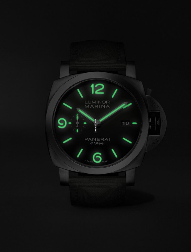 Panerai Mens watch Unisex Automatic Steel PAM 01356 Replica 6