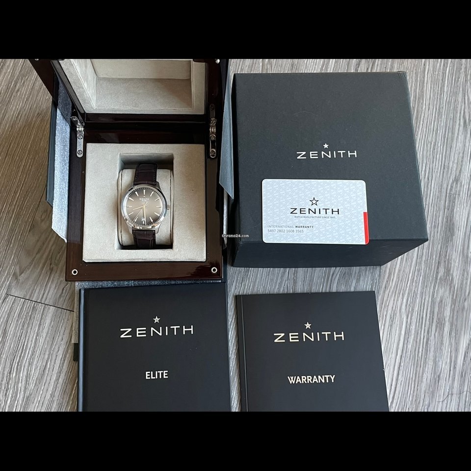 Zenith Captain Central Second Mens watch Unisex Automatic Steel 03.2020.670 22.c498 Replica 6