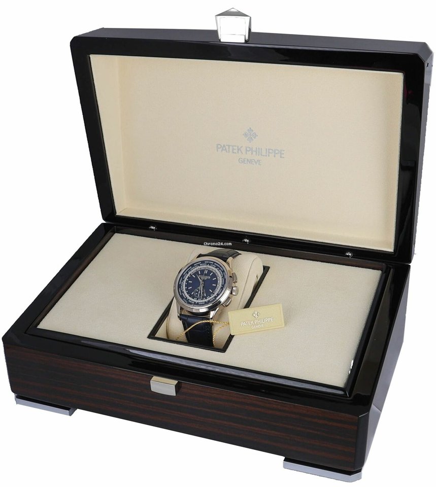 IMG_9081 Patek Philippe World Time Chronograph Mens watch Unisex Automatic White gold 5930G Replica 6