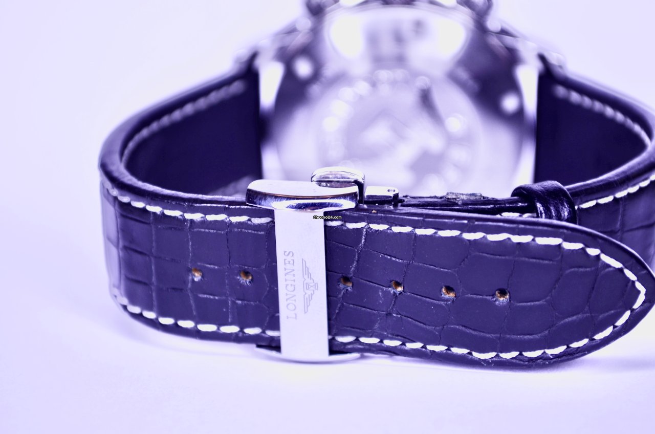 IMG_9081 Longines Admiral Mens watch Unisex Automatic Steel L3.666.4 Replica 6