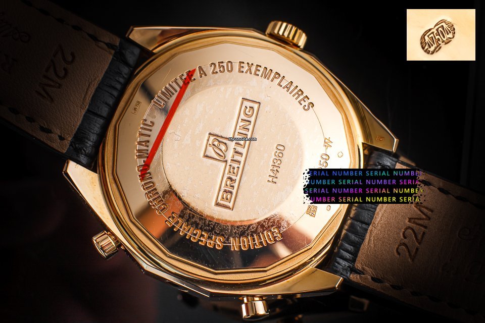 IMG_9081 Breitling Chrono-Matic Mens watch Unisex Automatic Rose gold H41360 Replica 6