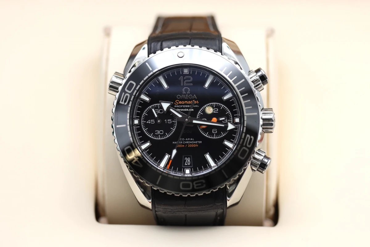 Omega Seamaster Planet Ocean Chronograph Mens watch Unisex Automatic Steel 215.33.46.51.01.001 Replica 6
