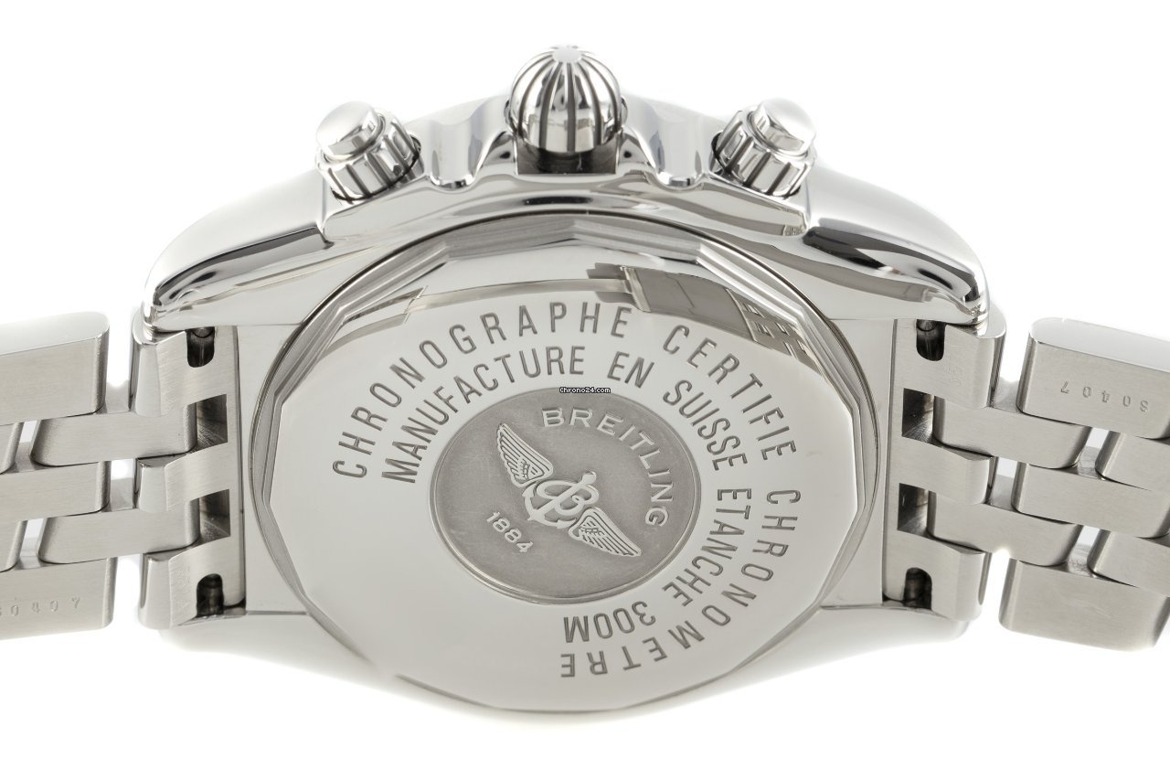 IMG_9081 Breitling Chronomat Evolution Mens watch Unisex Automatic Steel A13356 Replica 6