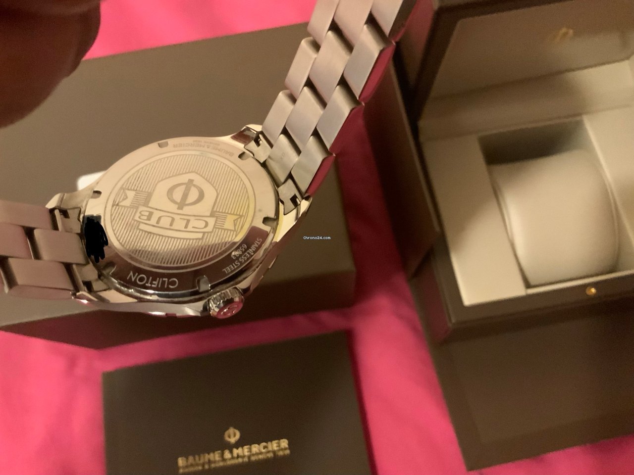 Baume & Mercier Clifton Mens watch Unisex Automatic Steel M0A10378 Replica 6