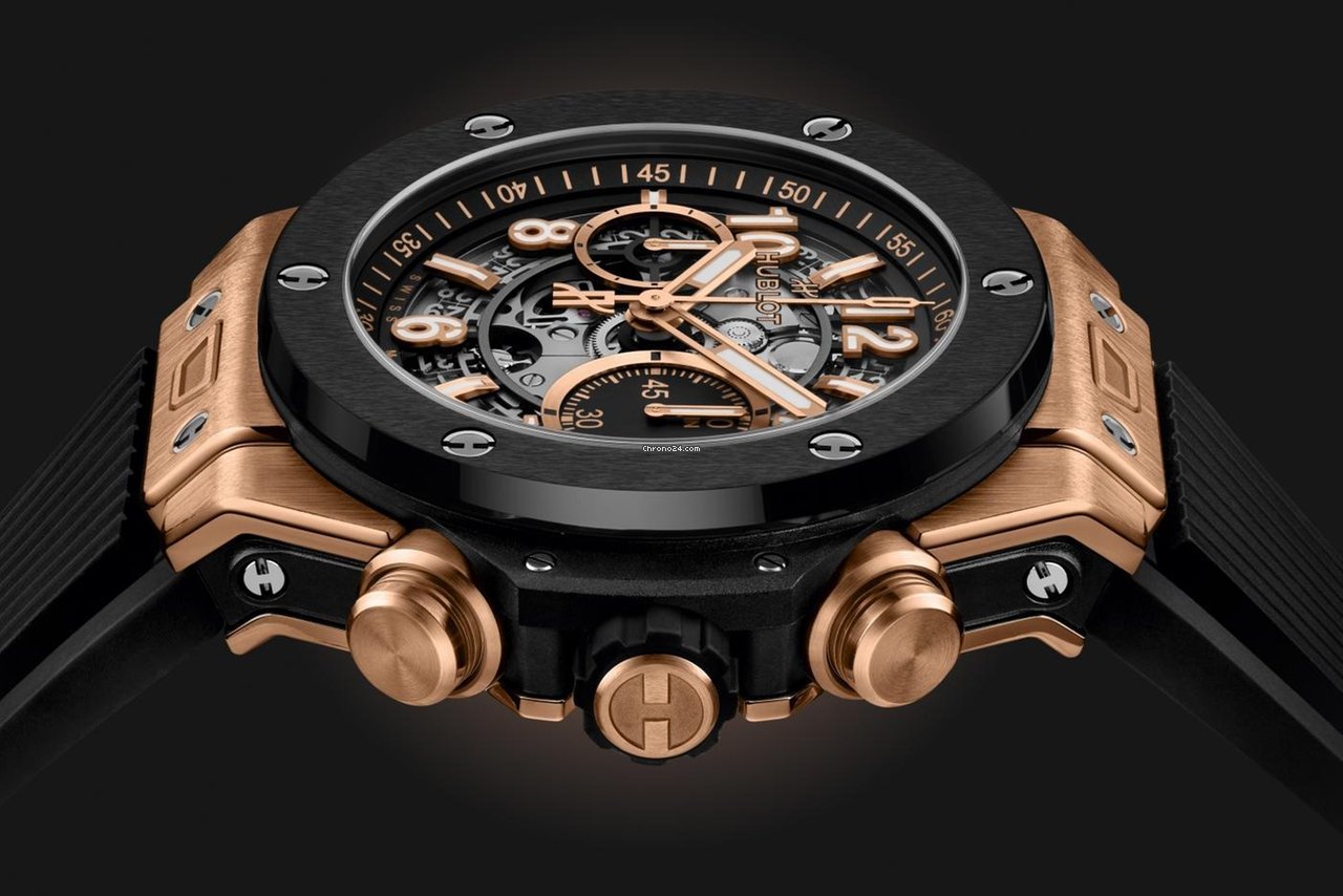 IMG_9081 Hublot Big Bang Unico Mens watch Unisex Automatic Rose gold 421.OM.1180.RX Replica 6