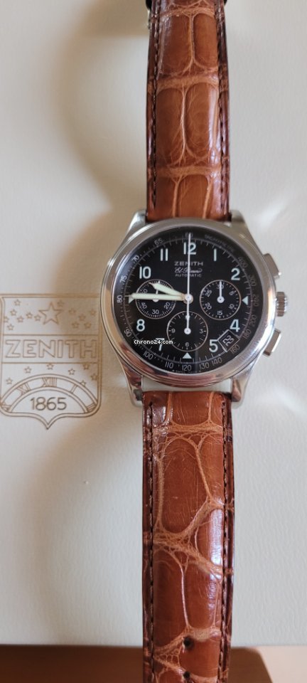 Zenith El Primero Chronograph Mens watch Unisex Automatic Steel 01.0501.400 Replica 6