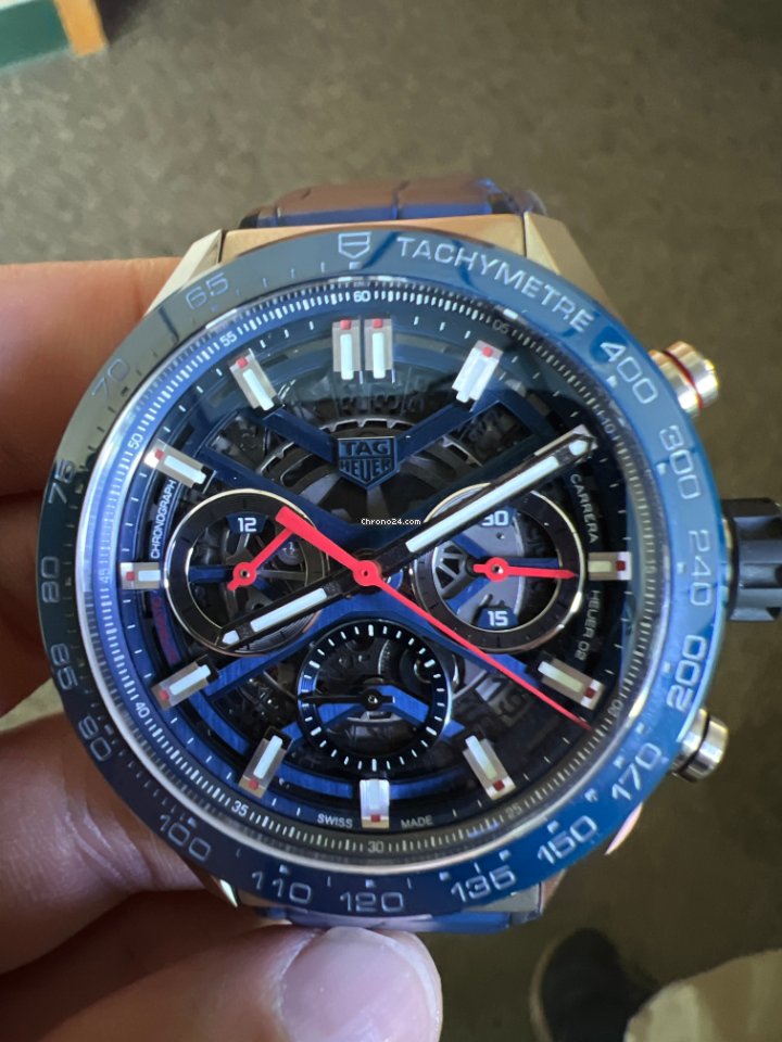 IMG_9081 TAG Heuer Carrera Mens watch Unisex Automatic Steel CBG2011.FC6430 Replica 6