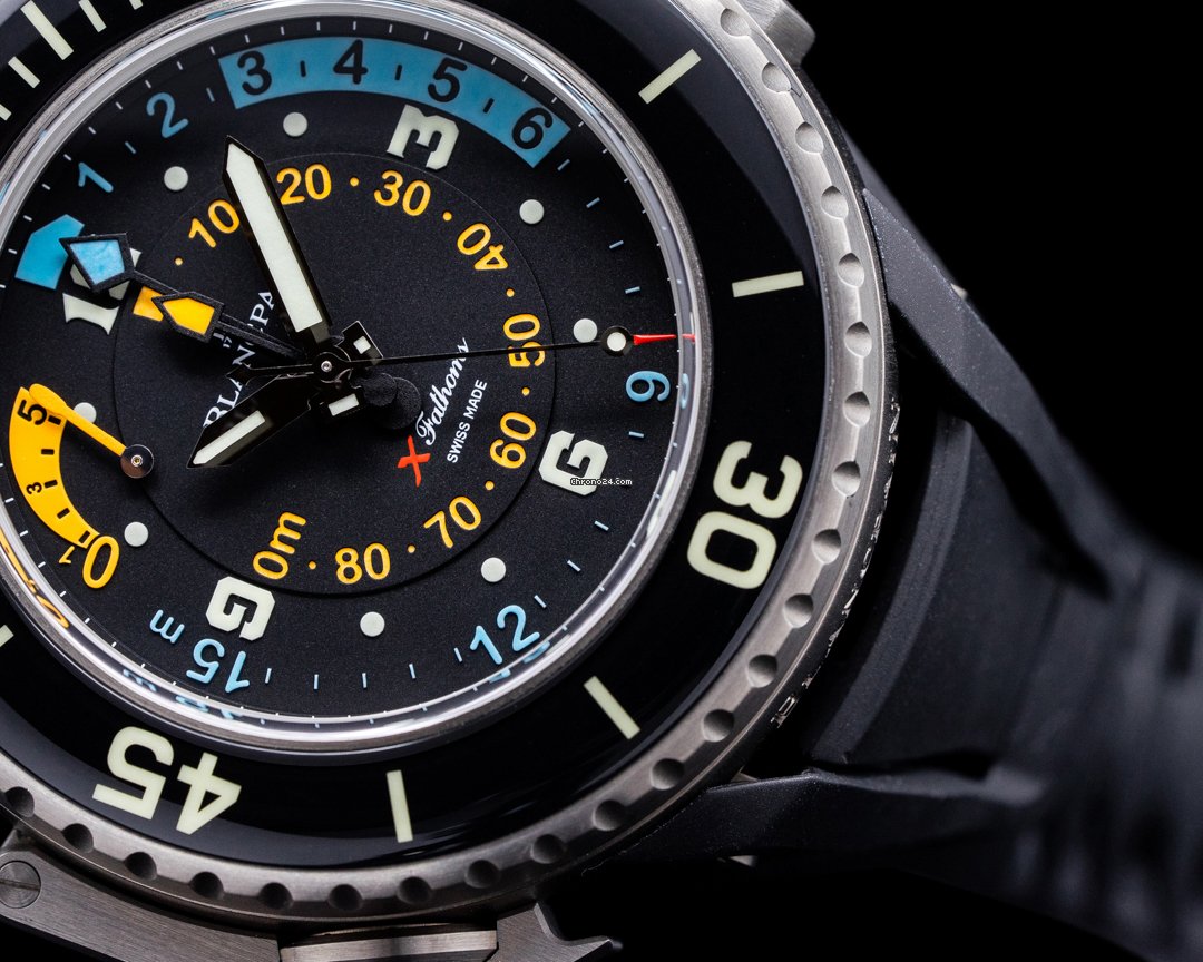 Blancpain Fifty Fathoms Mens watch Unisex Automatic Steel 5018-1230-64A Replica 6