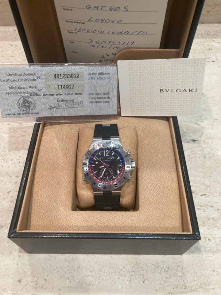 IMG_9081 Bulgari Diagono Steel GMT40SVD Replica 6