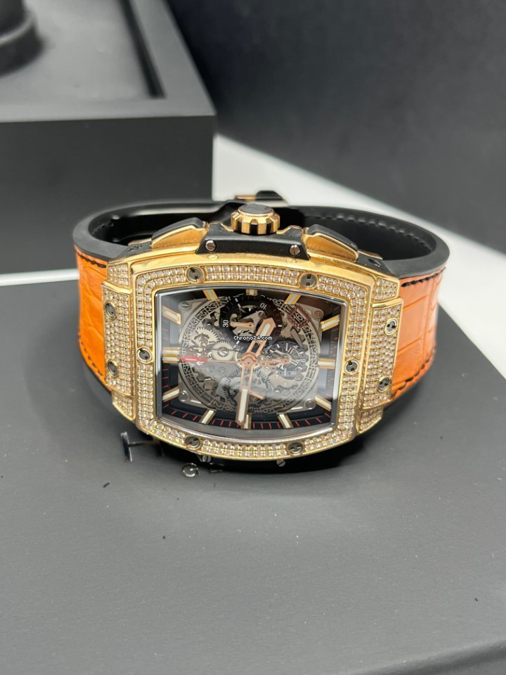 IMG_9081 Hublot Spirit of Big Bang Mens watch Unisex Automatic Rose gold 601.OX.0183.LR.1704 Replica 6