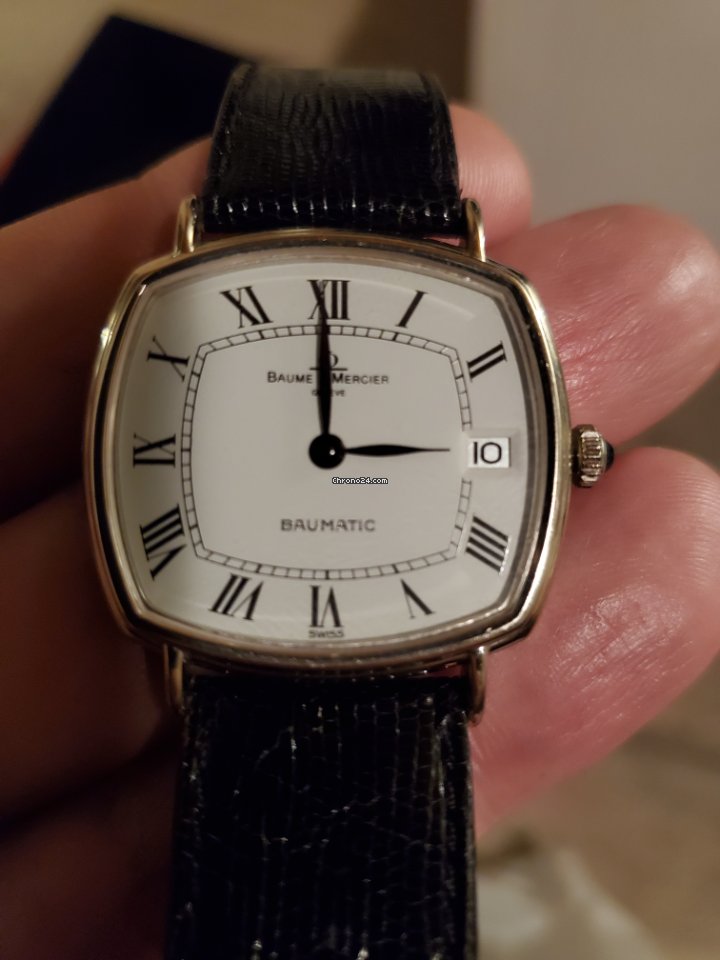 IMG_9081 Baume & Mercier Mens watch Unisex Automatic White gold 37069 Replica 6