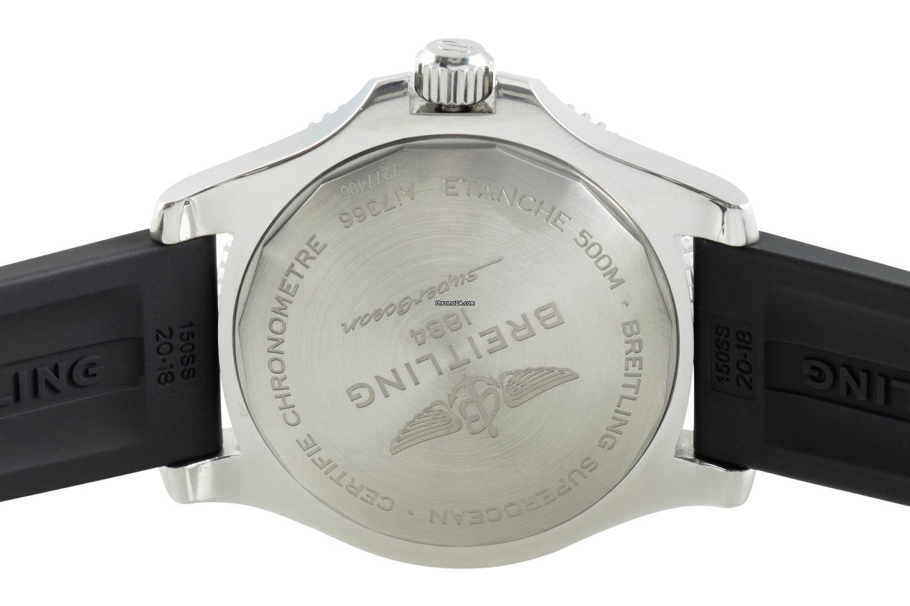 IMG_9081 Breitling Superocean 42 Mens watch Unisex Automatic Steel A17366 Replica 6