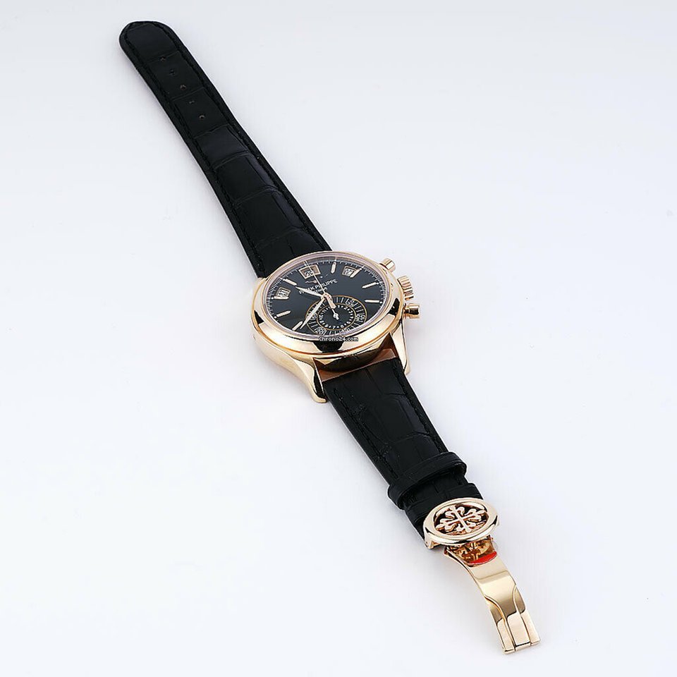 Patek Philippe Annual Calendar Chronograph Mens watch Unisex Automatic Rose gold 5960R-010 Replica 6