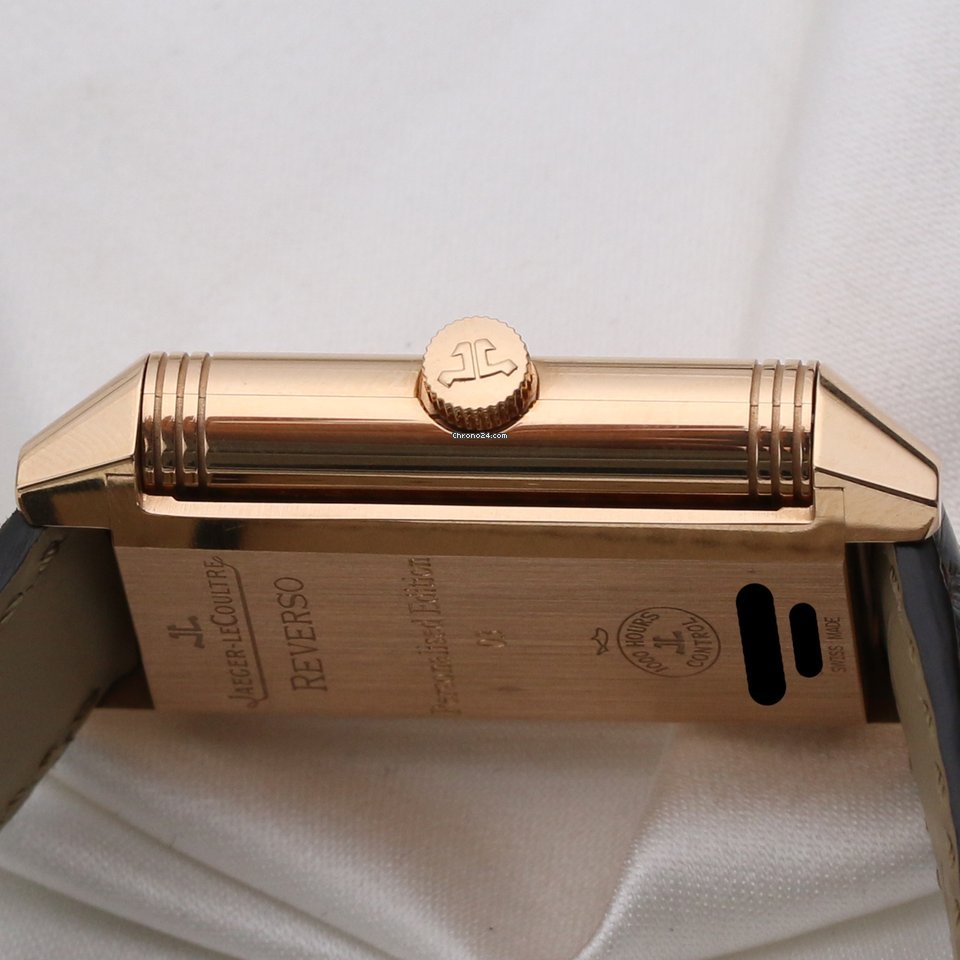 IMG_9081 Jaeger-LeCoultre Reverso Grande Taille Mens watch Unisex Manual winding Rose gold 270.2.62 Q2702521 Replica 6
