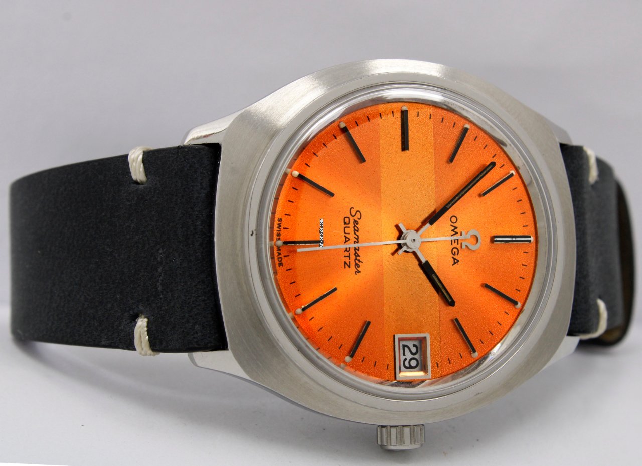 IMG_9081 Omega Seamaster Mens watch Unisex Quartz Steel 196.0030 Replica 6