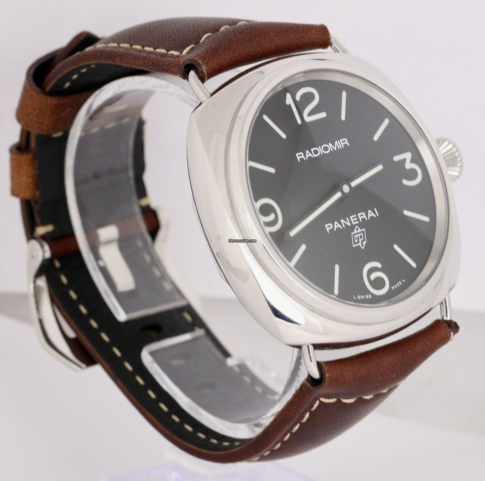 IMG_9081 Panerai Radiomir Mens watch Unisex Manual winding Steel PAM00753 Replica 6