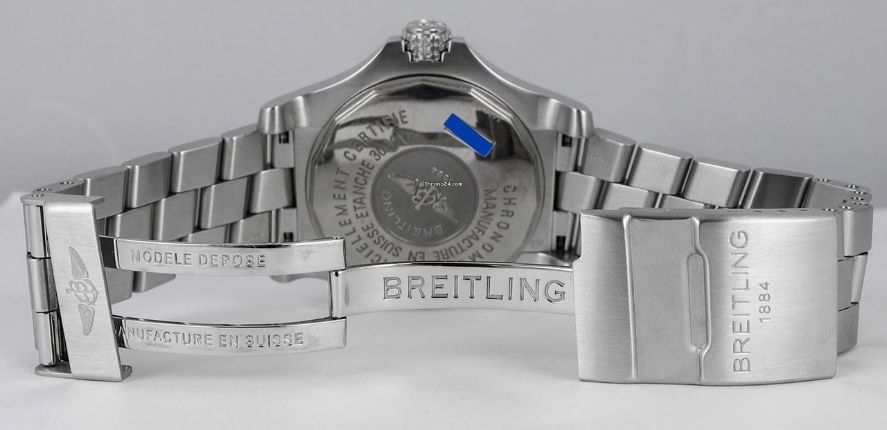 IMG_9081 Breitling Avenger Seawolf Mens watch Unisex Automatic Steel A1733010 Replica 6