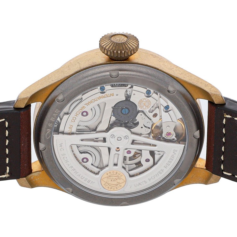 IMG_9081 IWC Big Pilot Mens watch Unisex Automatic Bronze IW5036-01 Replica 6