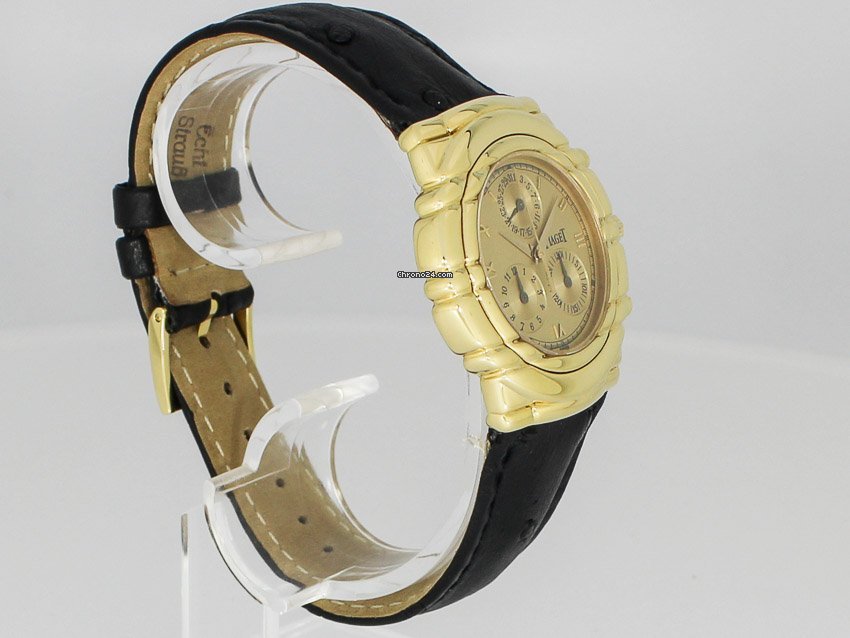 IMG_9081 Piaget Tanagra Mens watch Unisex Quartz Yellow gold 14081 Replica 6