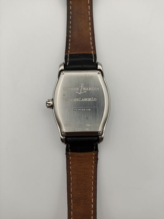 Ulysse Nardin Michelangelo Mens watch Unisex Automatic Steel 233-48 Replica 6