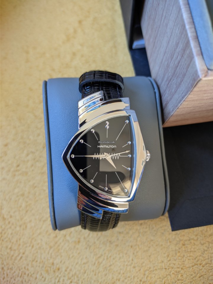 Hamilton Ventura Mens watch Unisex Quartz Steel H24411732 Replica 6