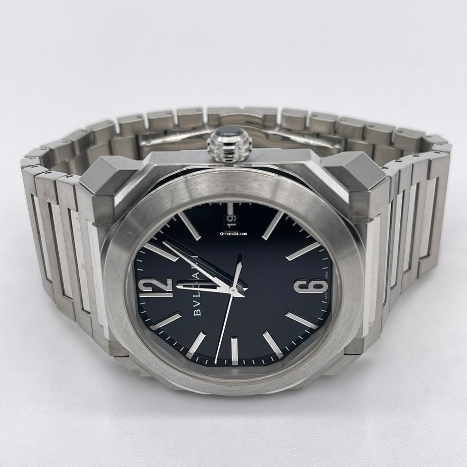 IMG_9081 Bulgari Octo Mens watch Unisex Automatic Steel BGO38BSSD Replica 6