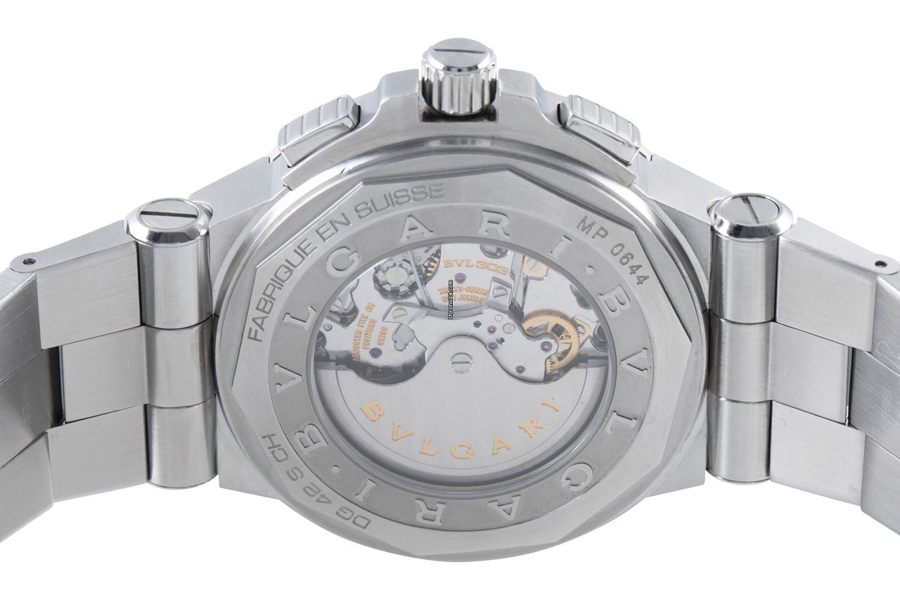 Bulgari Diagono Mens watch Unisex Automatic Steel DG42SCH Replica 6