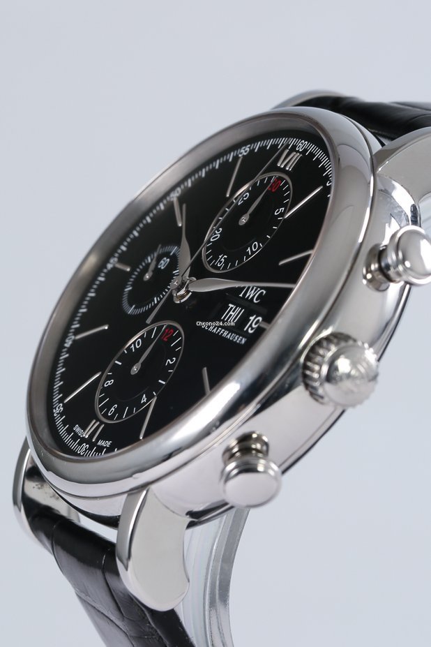 IWC Portofino Chronograph Mens watch Unisex Automatic Steel IW391007 Replica 6