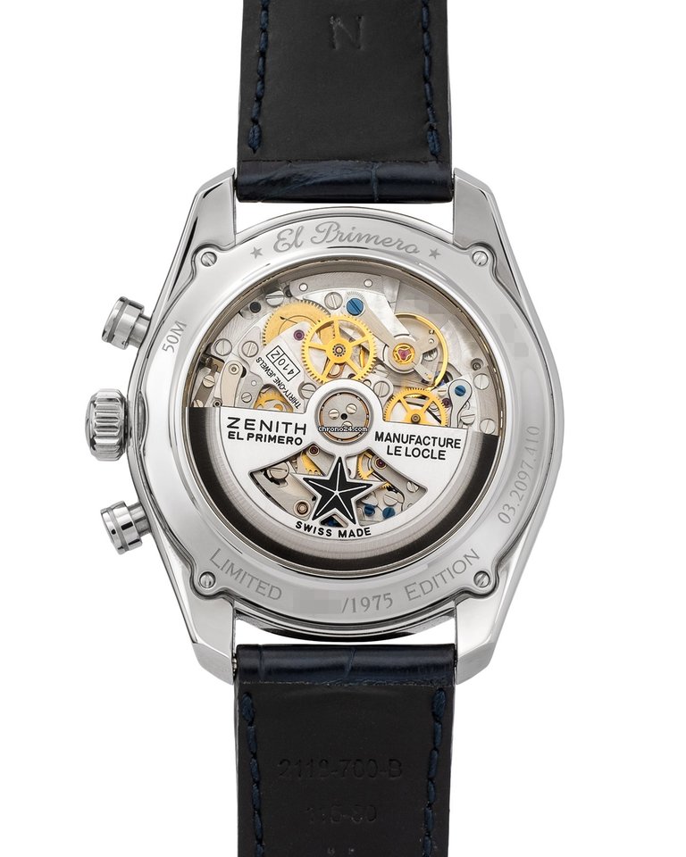 IMG_9081 Zenith El Primero 410 Mens watch Unisex Automatic Steel 03.2097.410 51.C700 Replica 6