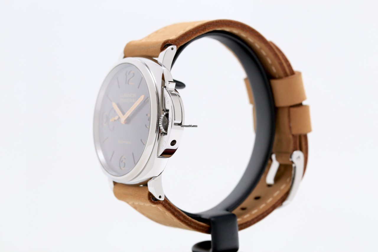 IMG_9081 Panerai Luminor Due Mens watch Unisex Automatic Steel PAM 00739 Replica 6