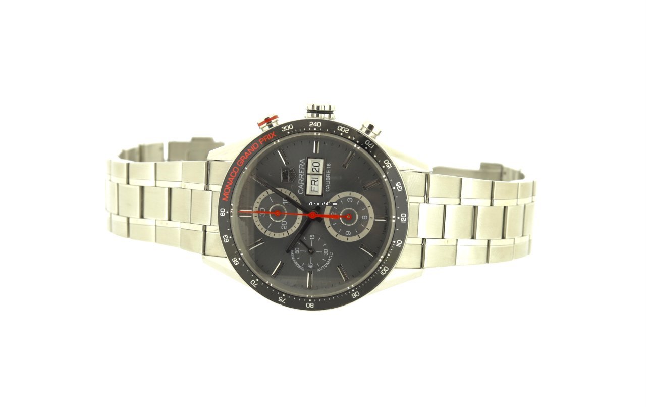 IMG_9081 TAG Heuer Carrera Calibre 16 Mens watch Unisex Automatic Steel CV2A1F Replica 6