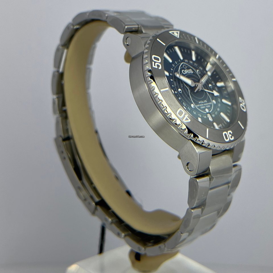 Oris Aquis Mens watch Unisex Automatic Steel 01 761 7765 4185-Set Replica 6