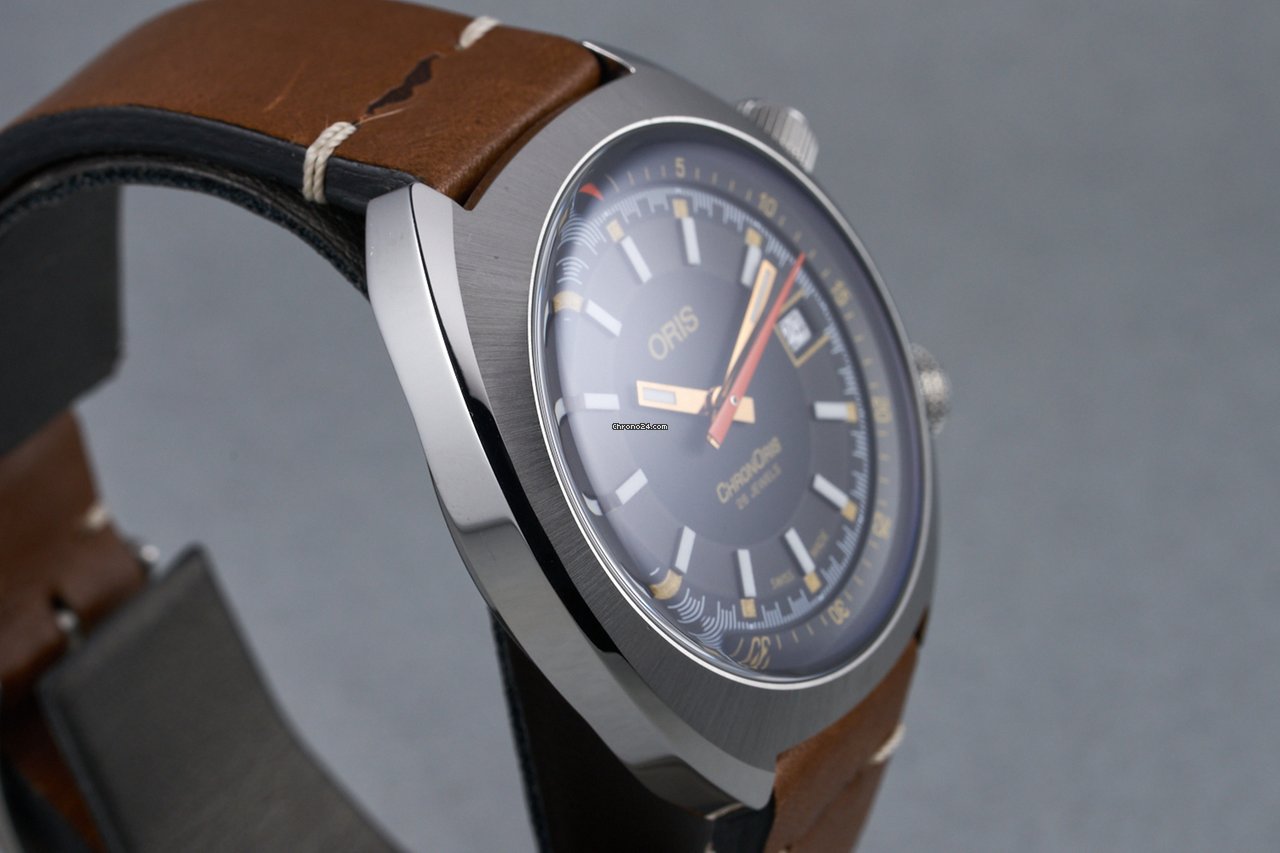 IMG_9081 Oris Chronoris Mens watch Unisex Automatic Steel 01 733 7737 4034-Set LS Replica 6