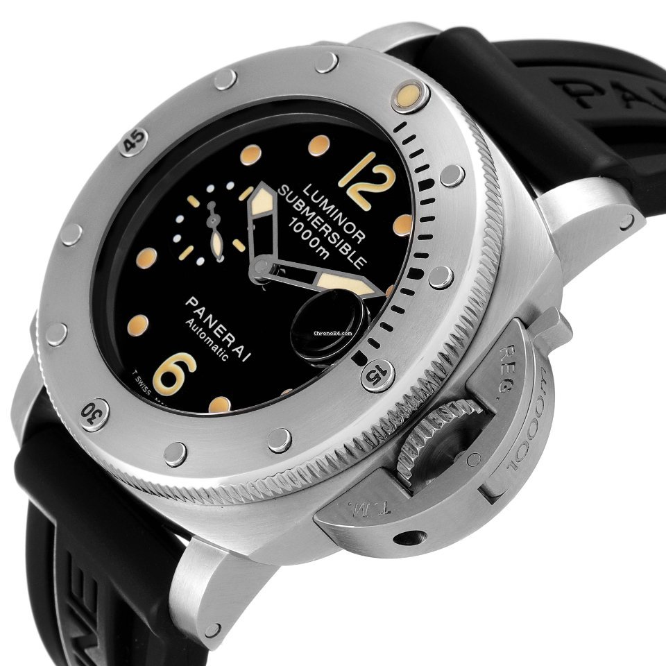 IMG_9081 Panerai Luminor 1950 Mens watch Unisex Automatic Titanium PAM00243 Replica 6