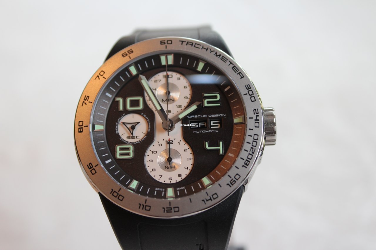 IMG_9081 Porsche Design Flat Six Mens watch Unisex Automatic Steel P6340 183 388 Replica 6