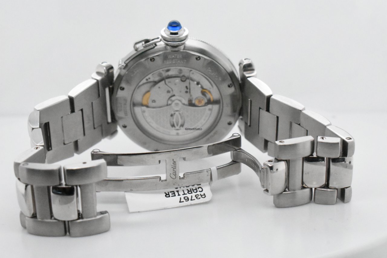 Cartier Pasha Mens watch Unisex Automatic Steel 2379 Replica 6