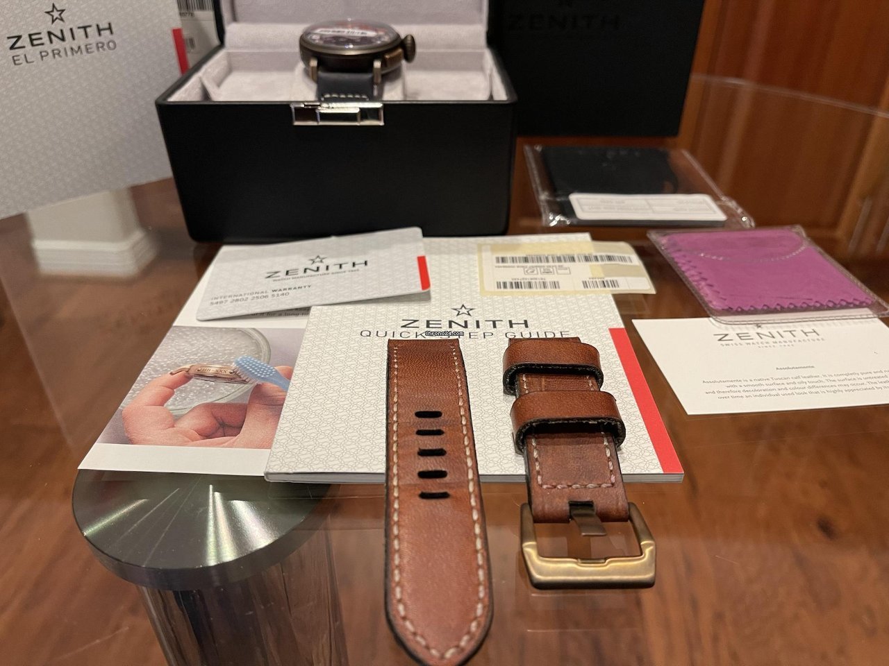 Zenith Pilot Type 20 Extra Special Mens watch Unisex Automatic Bronze 29.2430.4069 57.C808 Replica 6