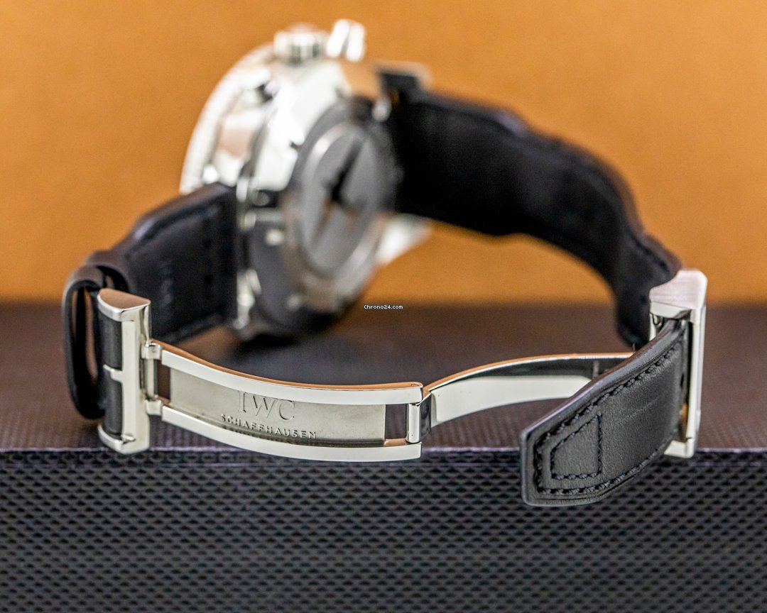 IMG_9081 IWC Pilot Chronograph Mens watch Unisex Automatic Steel IW395001 Replica 6