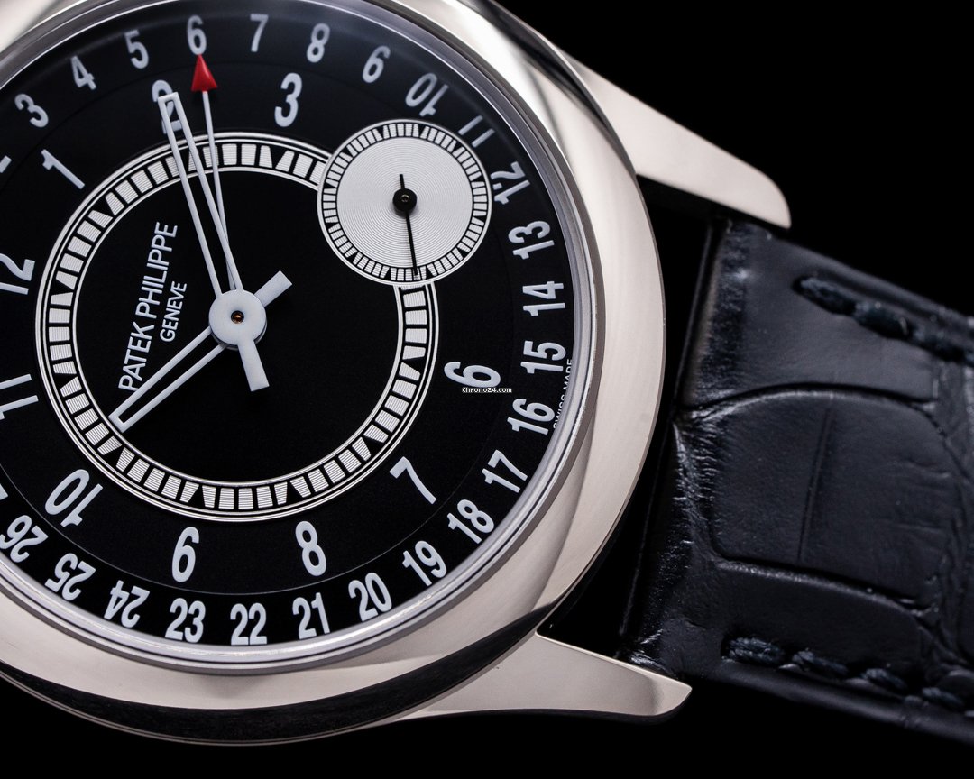 IMG_9081 Patek Philippe Calatrava Mens watch Unisex Automatic White gold 6006G-001 Replica 6